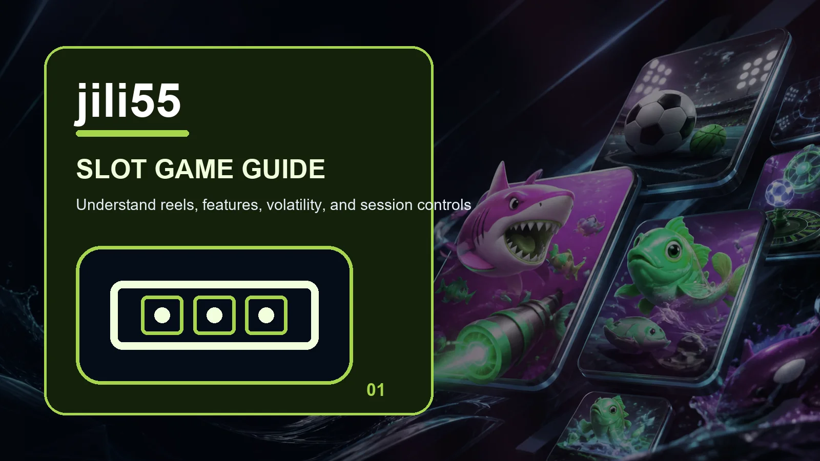 jili55 slots full-width visual guide 1